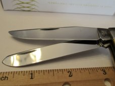 Case XX 1985  2nd Cut Stag Old Grind Trapper Pattern # 5254 SS 