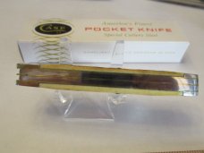 Case XX 1985  2nd Cut Stag Old Grind Trapper Pattern # 5254 SS 