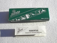 HUBERTUS SOLINGEN GERMANY 11CM GENUINE STAG AUTO LEVER LOCK KNIFE