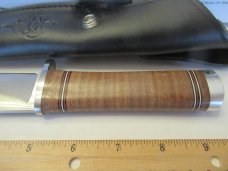 Fallkniven Fixed Blade Leather Handle Model NL4L