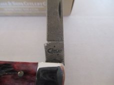 Case XX 2018 Damascus ,Crimson Bone Farmers Pattern # 61048 Dam