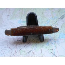 Duane Cutlery Pen Knife Pressed Stag Germany 1910-1920