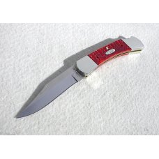 RARE 1989 CASE XX USA R61139L LARGE 5" LOCKBACK RED BONE FOLDING KNIFE - MINT