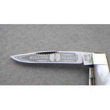 BULLDOG BRAND MINI TRAPPER AAA MOTHER of PEARL SOLINGEN GERMANY KNIFE - NEW IN BOX