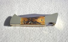CASE XX USA 1991 GENUINE STAG 5158L LOCKBACK KNIFE, BRADFORD, PA.