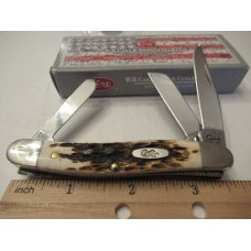 Case XX 2016 Amber Bone Stockman Pattern # 6318 SS