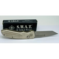 SMITH amp WESSON SWITCHBLADESWAT SW50TS EXTREME OPS W TANTO BLADE CHAMPAGNE 45quot NIB