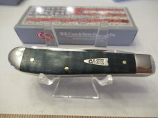 Case XX 2019 Turquoise Curly Maple Mini Trapper Pattern # 7207 SS