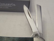 Case XX 2019 Smooth Turquoise Curly Maple Seahorse Whittler  Pattern # 7355WH SS