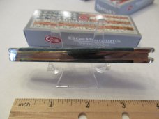 Case XX 2019 Smooth Turquoise Curly Maple Seahorse Whittler  Pattern # 7355WH SS