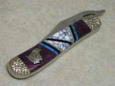 Case XX USA 2-Dot Custom Brian Yellowhorse 61953 L SS Russlock Knife in Box