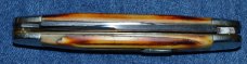 Queen City Equal End Pocket Knife * Early Winterbottom Bone * Circa 1933-40