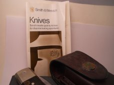 Smith & Wesson USA 6060 Law Enforcement Officer Knife NIB Sheath 