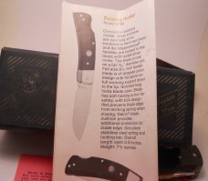 Smith & Wesson USA 6060 Law Enforcement Officer Knife NIB Sheath 