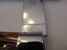 Queen Red Bone Large  Folding Hunter 