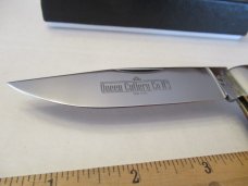 Queen Red Bone Large  Folding Hunter 