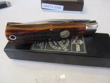 Queen Red Bone Large  Folding Hunter 