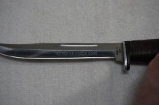CASE TESTED RAZOR EDGE XX - USA - 316-5 SSP - Knife w/Stacked Leather Handle & Leather Sheath