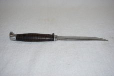 CASE TESTED RAZOR EDGE XX - USA - 316-5 SSP - Knife w/Stacked Leather Handle & Leather Sheath
