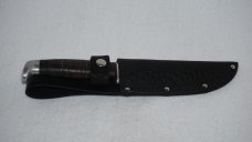 CASE TESTED RAZOR EDGE XX - USA - 316-5 SSP - Knife w/Stacked Leather Handle & Leather Sheath