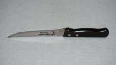 Vintage FISH-KNIFE Fillet Knife w/Original Leather Sheath - JAPAN