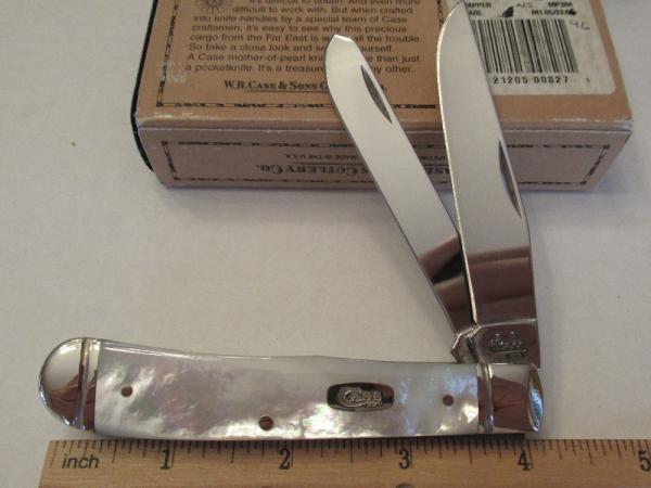Case XX 2006 Pearl Trapper Pattern # 8254 SS