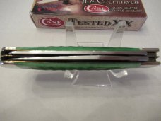 Case XX 2011 Green Bone Trappern Pattern # 6254 SS