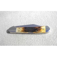 NOS CASE XX USA 1999 LARGE GENUINE STAG COPPERLOCK # 51549L KNIFE
