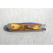 CASE XX USA 5254 SSP 1889-1989 CENTENNIAL GENUINE STAG LARGE TRAPPER KNIFE - NEW