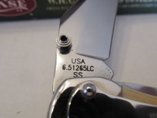 Case XX Mid Folding Hunter Bone Stag Pattern # 6.51265LC SS