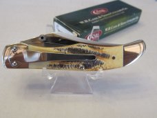 Case XX Mid Folding Hunter Bone Stag Pattern # 6.51265LC SS