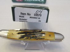 Case XX Bone Stag Muskrat 