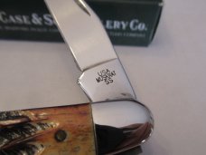 Case XX Bone Stag Muskrat 