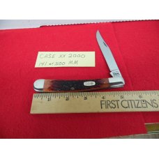 CASE XX MM 2000 6151 BANANA TRAPPER JIGGED BONE 141 of 500 UNUSED NEAR MINT