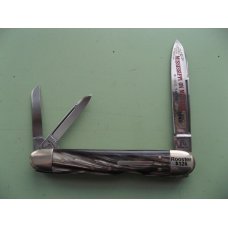 FIGHTN ROOSTER BUFFALO HORN LOCKBACK WHITTLER