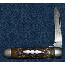 Queen City Equal End Pocket Knife 3 58quot circa 1933-40 - Pen blade broken