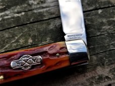 SCHATT & MORGAN 'KENTUCKY QUART SHINER' FILE & WIRE ATS-34 STEEL 2013