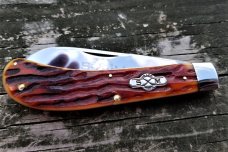 SCHATT & MORGAN 'KENTUCKY QUART SHINER' FILE & WIRE ATS-34 STEEL 2013