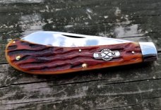 SCHATT & MORGAN 'KENTUCKY QUART SHINER' FILE & WIRE ATS-34 STEEL 2013