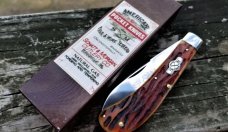 SCHATT & MORGAN 'KENTUCKY QUART SHINER' FILE & WIRE ATS-34 STEEL 2013