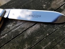 SCHATT & MORGAN 'KENTUCKY QUART SHINER' FILE & WIRE ATS-34 STEEL 2013