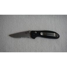 BENCHMADE USA 556 MEL PARDUE 154CM MINI GRIPTILIAN W/SATIN COMBO BLADE/CLIP *PRO SHARP!*