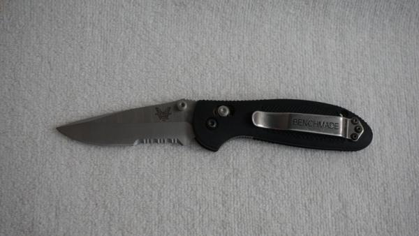 BENCHMADE USA 556 MEL PARDUE 154CM MINI GRIPTILIAN W/SATIN COMBO BLADE/CLIP *PRO SHARP!* BENCHMADE USA 556 MEL PARDUE 154CM MINI GRIPTILIAN W/SATIN COMBO BLADE/CLIP *PRO SHARP!*