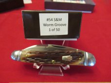 Schatt & Morgan Worm Groove 1of 50 Whittlers Pattern # 54 