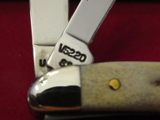 Case XX Vintage Bare Head Peanut Pattern # V5220 SS