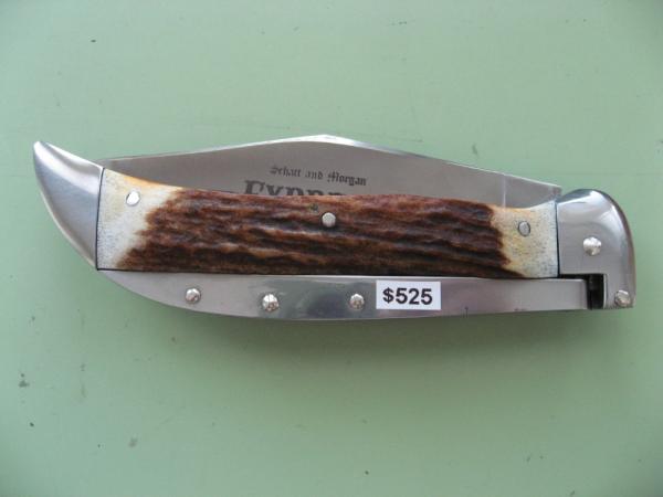 SCHATT & MORGAN #71 JOHN HENRY  EXPRESS AUTO TORCHED STAG