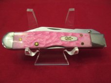 Case XX 2006 Pink Lady Case Cheetah Cub Pattern # 611 1/2 SS
