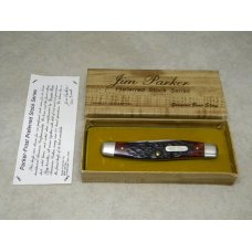 Parker-Frost USA 1978-3 (Schrade USA) Preferred Stock Series Red Bone Muskrat Knife in Box