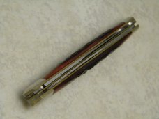 Parker-Frost USA 1978-3 (Schrade USA) Preferred Stock Series Red Bone Muskrat Knife in Box