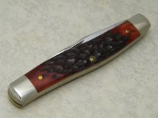 Parker-Frost USA 1978-3 (Schrade USA) Preferred Stock Series Red Bone Muskrat Knife in Box